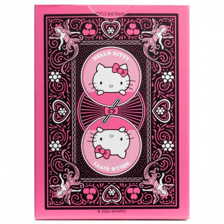 Hello Kitty Black & Pink - žaidimo kortos, kosmetinis defektas | Bicycle
