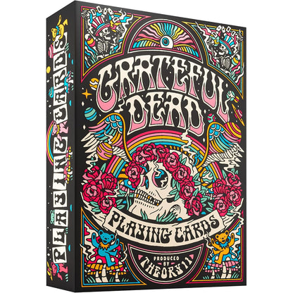 Kosmetinis defektas Grateful Dead žaidimo kortos Theory11