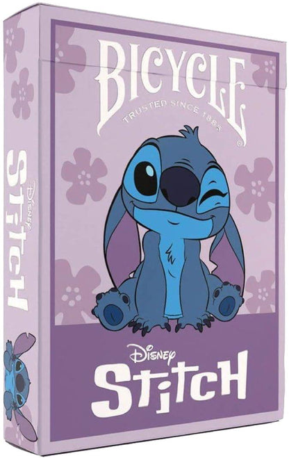Bicycle Disney Stitch Purple - žaidimo kortos
