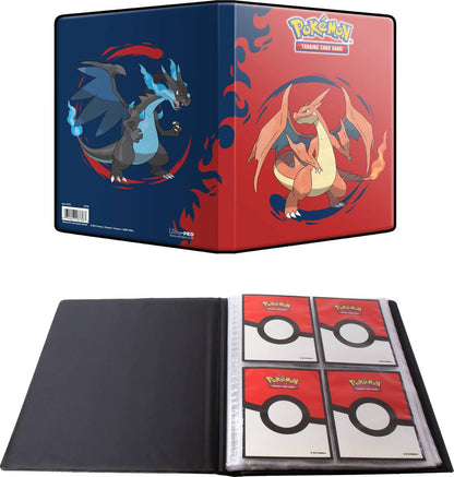 Pokémon Mega Charizard X ir Y - 4 kišenių kortų albumas | Ultra PRO