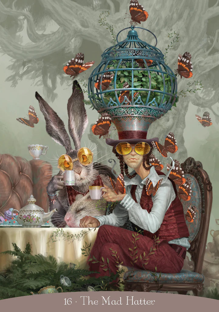 Alice in Wonderland Oracle kortos Lo Scarabeo