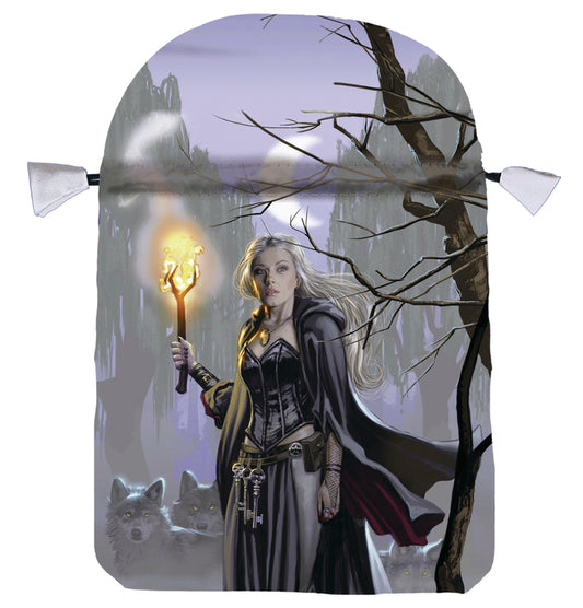 Witches Moon satin bag for Cards Llewellyn