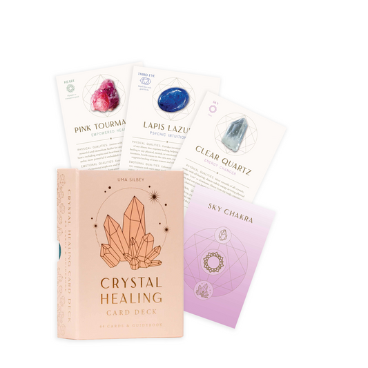 Crystal Healing - kristalų kortos, Insight Editions