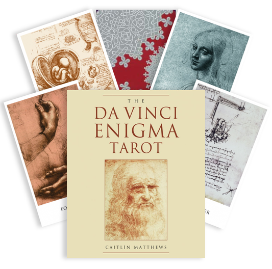The Da Vinci Enigma Tarot - taro kortos ir knyga | Schiffer