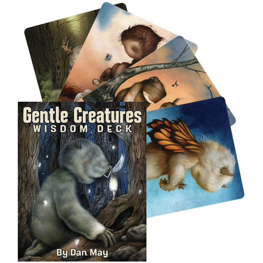 Gentle Creatures Wisdom - fantastinių būtybių kortos | US Games Systems