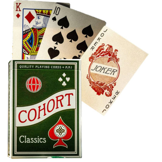 Green Cohort - žalios žaidimo kortos | Ellusionist