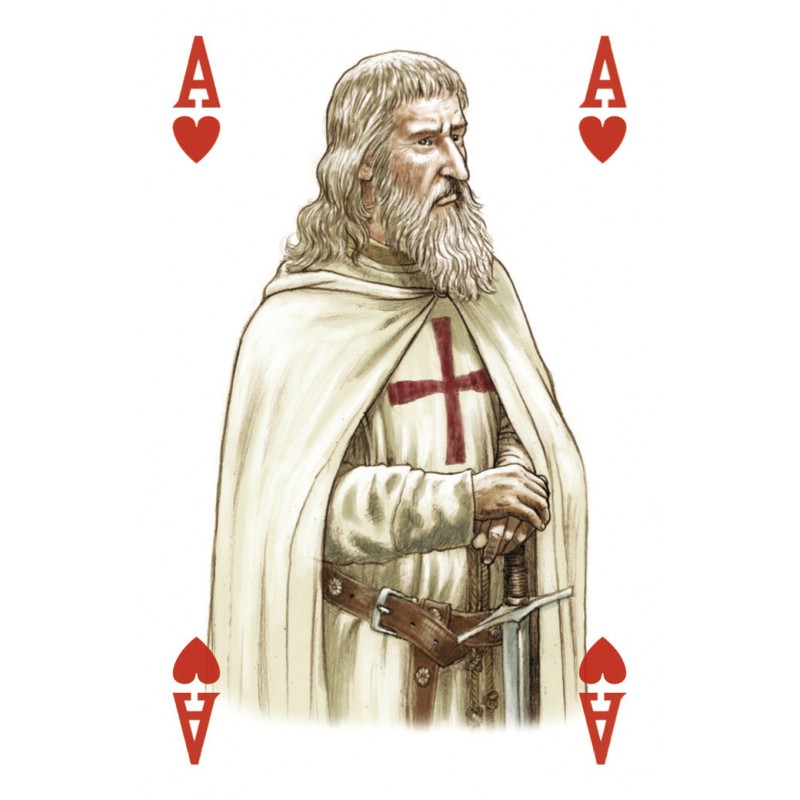 Templars - tamplierių žaidimo kortos | Lo Scarabeo