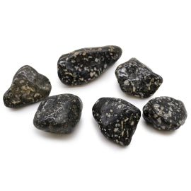 African Tumble Stones (6x) - Guinea Fowl Ancient Wisdom