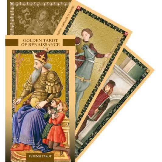 Golden Tarot of Renaissance - renesanso taro kortos