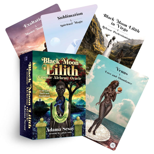 Black Moon Lilith Cosmic Alchemy Oracle cards Hay House
