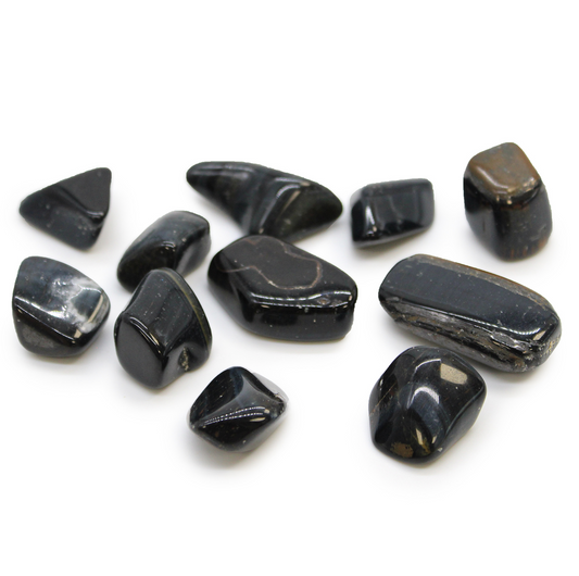 Blue Tiger Eye Large - mėlyni tigro akies akmenys, 24 vnt.