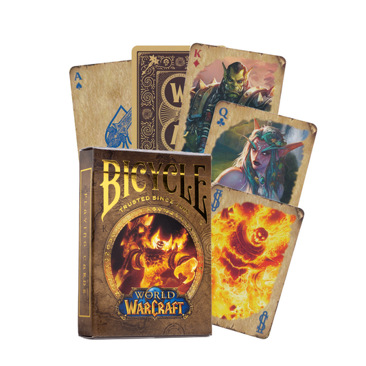 Bicycle World of Warcraft Classic - žaidimo kortos