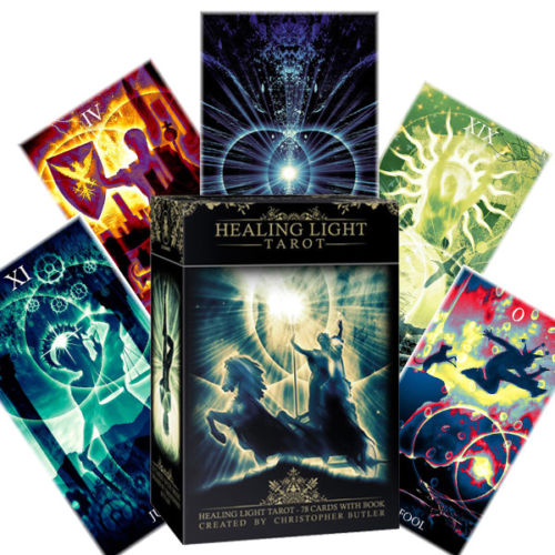 Healing Light Tarot - šviesos ir šešėlio taro kortos
