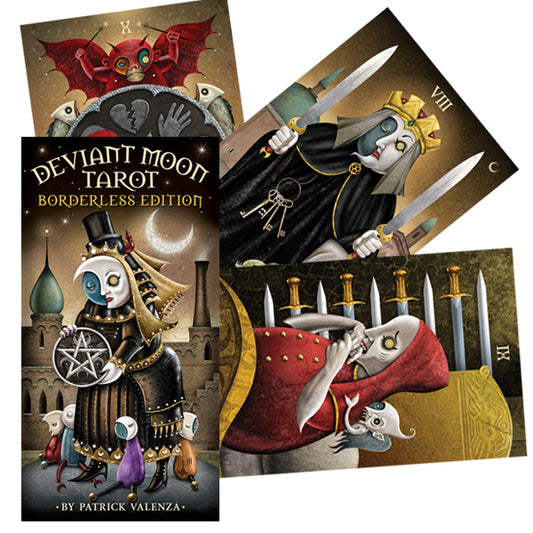 Deviant Moon Tarot Borderless Edition - Taro kortos