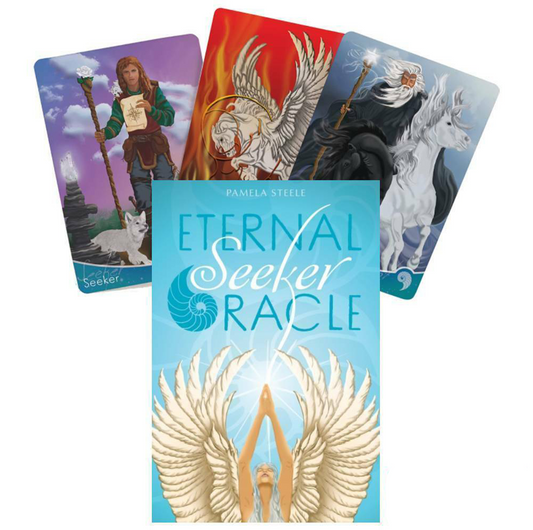 Eternal Seeker Oracle - orakulo kortos | Schiffer Publishing