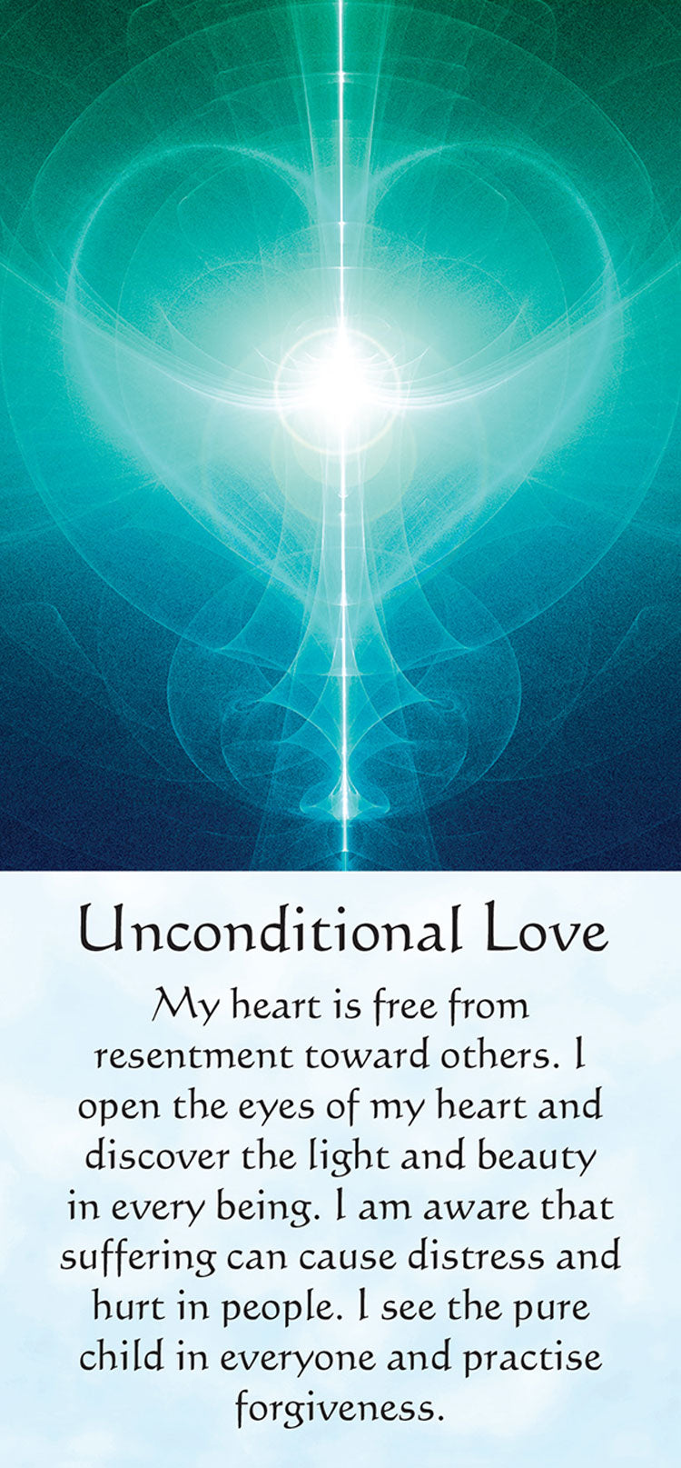 Healing Energy Oracle cards Blue Angel