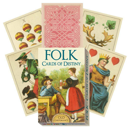 Folk Cards of Destiny - istorinės orakulo kortos | Lo Scarabeo