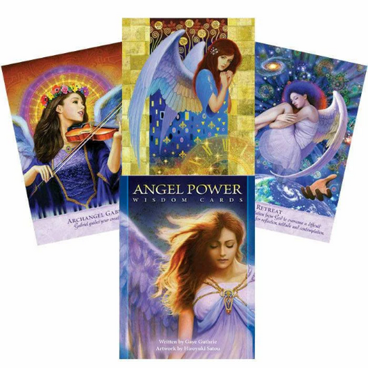 Angel Power Wisdom Cards - 45 angelų kortos