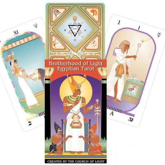 Brotherhood of Light Egyptian Tarot - taro kortos