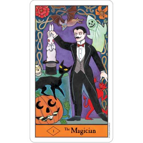 Halloween Tarot - kortų ir knygos rinkinys