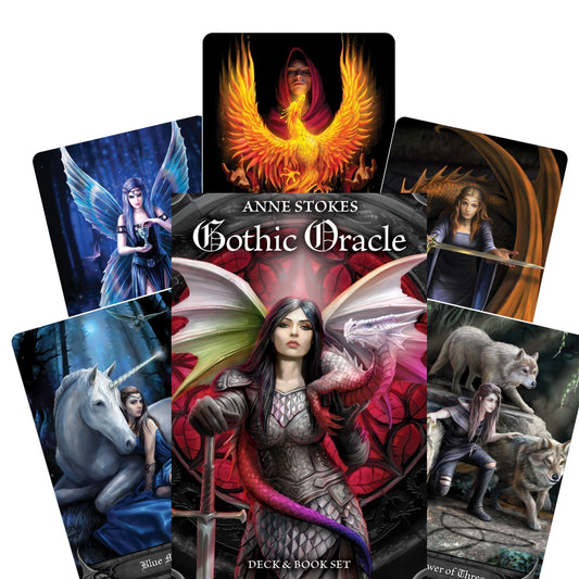 Anne Stokes Gothic Oracle - kortos ir vadovas