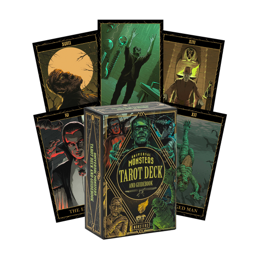 Universal Monsters Tarot - klasikinių monstrų taro kortos