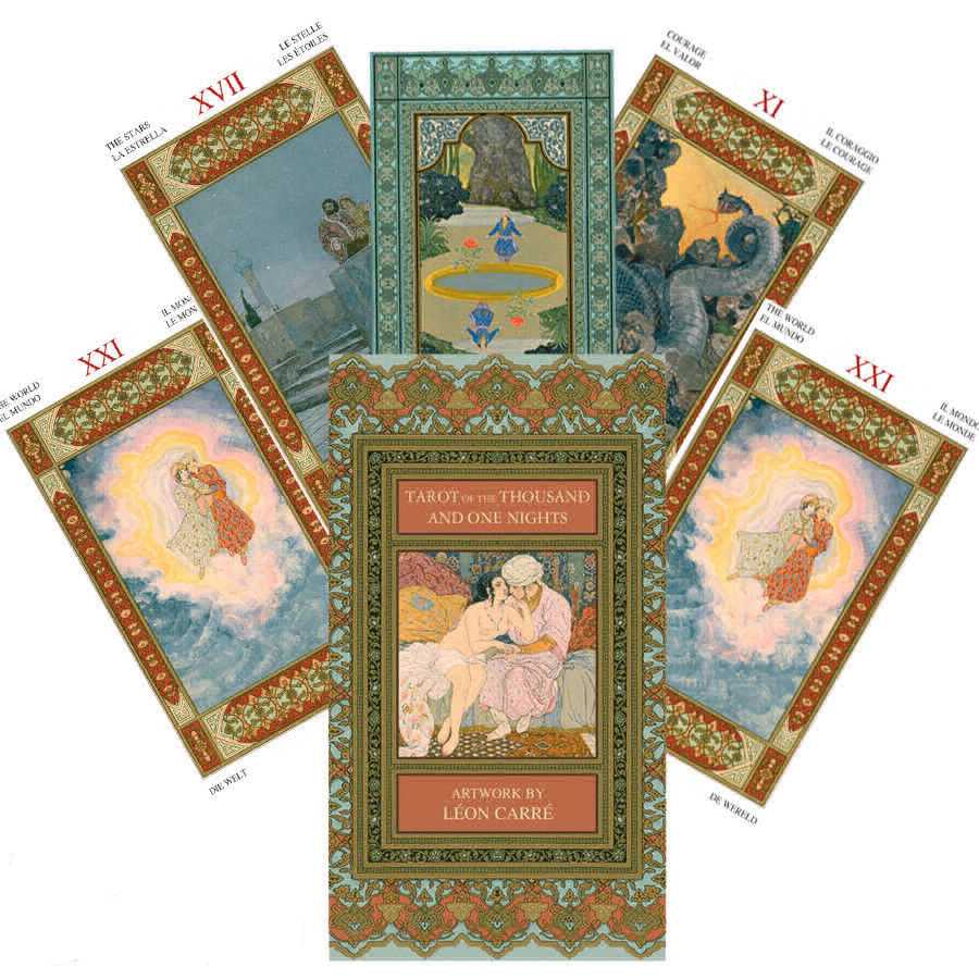 Tarot of the Thousand and One Nights - taro kortos
