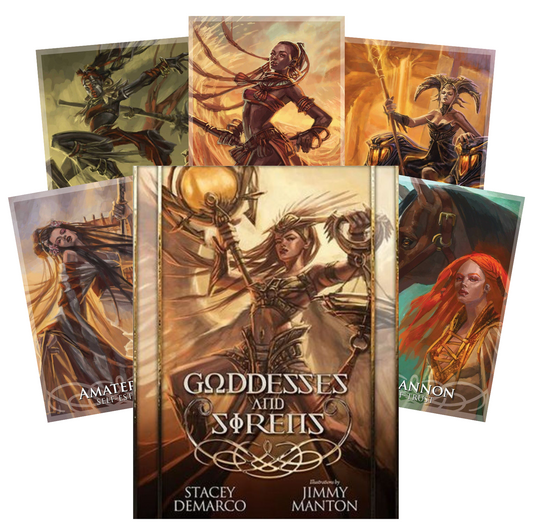 Goddesses and Sirens - orakulo kortos | Blue Angel