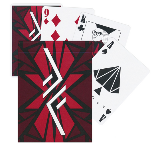 Fades - geometrinio dizaino žaidimo kortos | Difatta