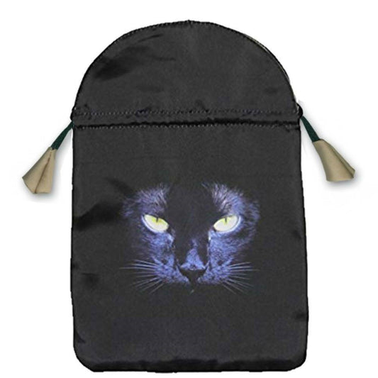 Black Cat - juodas maišelis kortoms | Lo Scarabeo