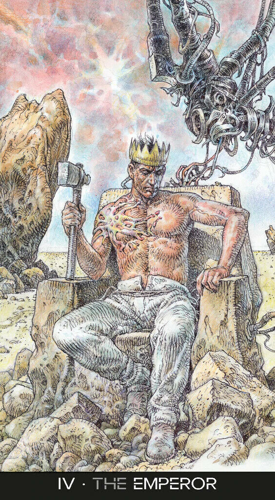 Serpieri Tarot - mokslinės fantastikos taro kortos | Lo Scarabeo