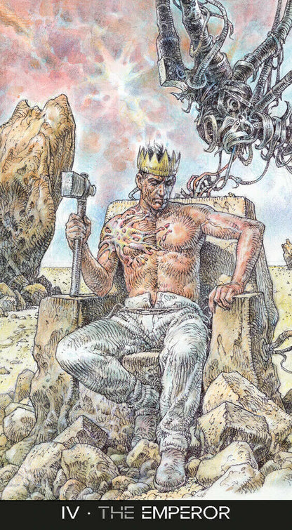 Serpieri Tarot - mokslinės fantastikos taro kortos | Lo Scarabeo