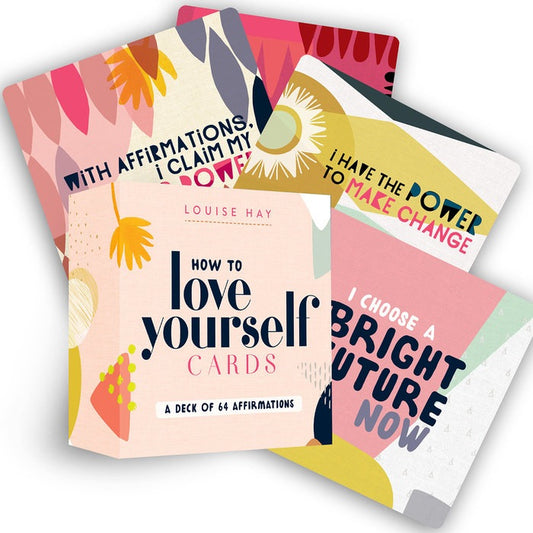 How to Love Yourself - meilės sau afirmacijų kortos