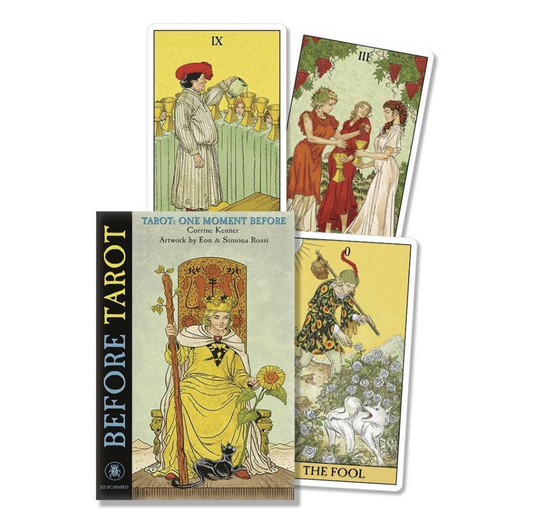 Before Tarot Kit - Taro kortų ir knygos rinkinys