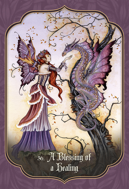 Faery Blessing Cards - fėjų orakulo kortos | Blue Angel
