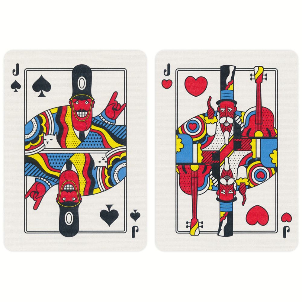 The Beatles Yellow Submarine - žaidimo kortos | Theory11