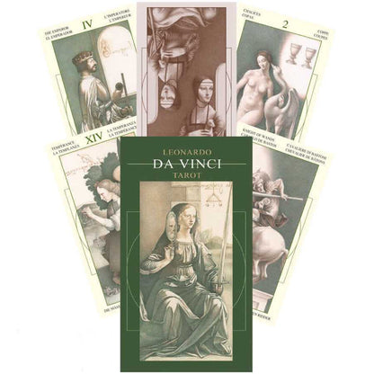 Leonardo da Vinci Tarot - meno įkvėptos taro kortos