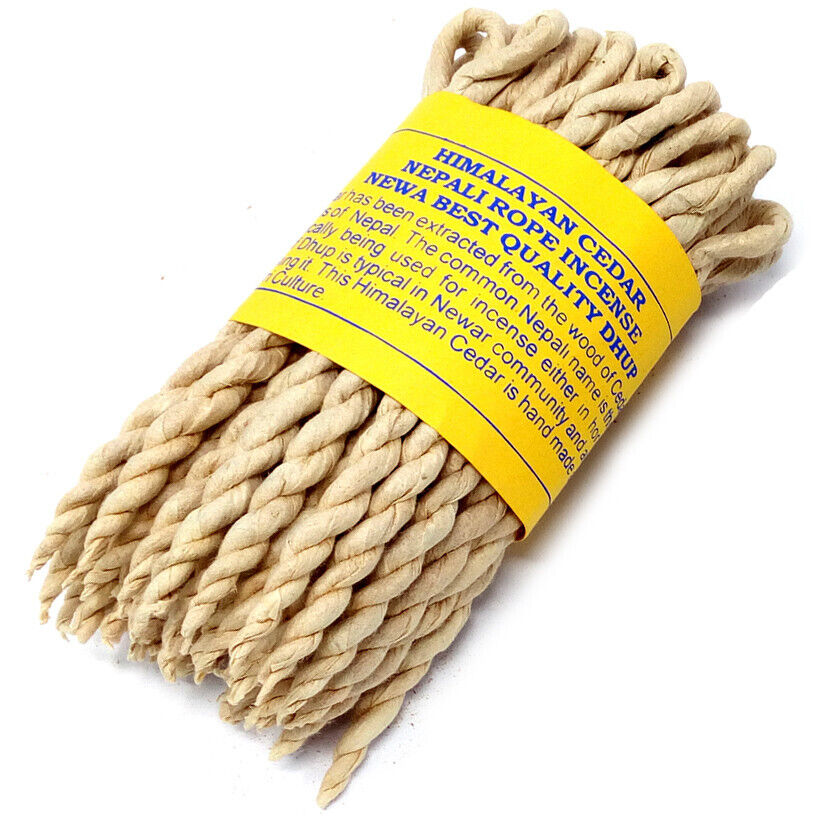Pure Herbs Cedar Rope Incense Nepali Rope