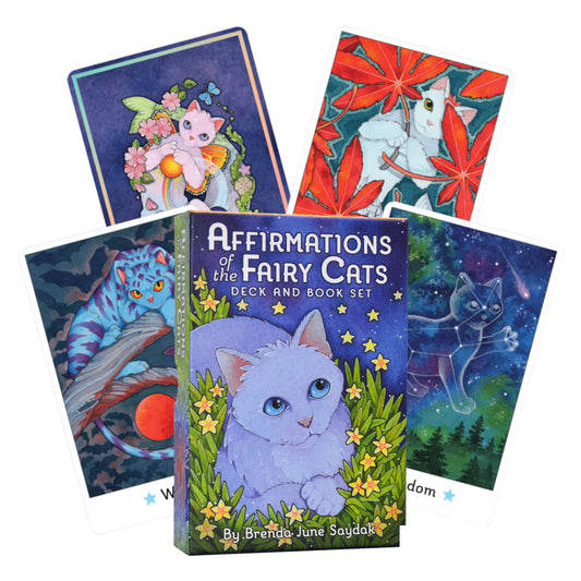Affirmations of the Fairy Cats - afirmacijų kortos | US Games Systems