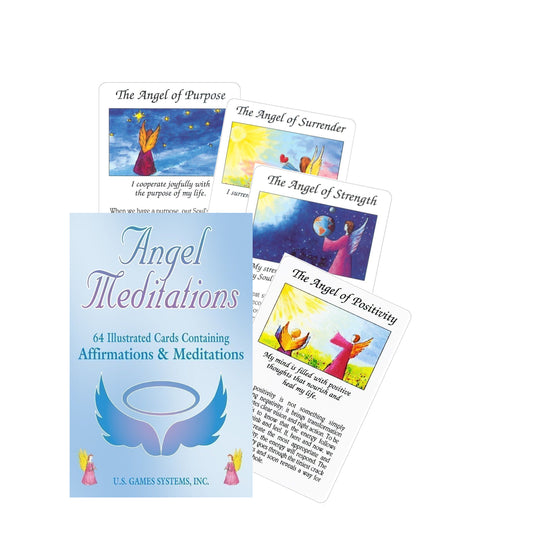 Angel Meditation Affirmations - angelų kortos