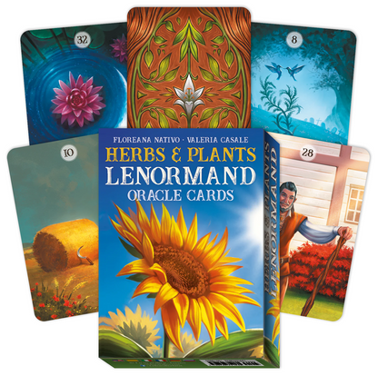Herbs and Plants Lenormand - orakulo kortos | Lo Scarabeo