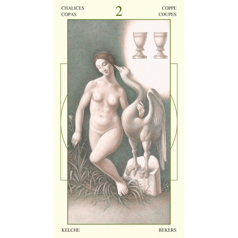 Leonardo da Vinci Tarot - meno įkvėptos taro kortos