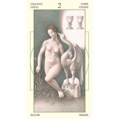 Leonardo da Vinci Tarot - meno įkvėptos taro kortos
