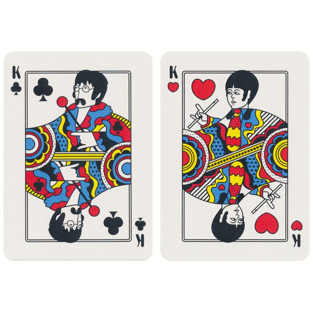The Beatles Yellow Submarine - žaidimo kortos | Theory11