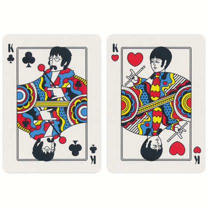 The Beatles Yellow Submarine - žaidimo kortos | Theory11