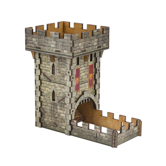 Color Medieval Dice Tower - kauliukų bokštas | Q-Workshop