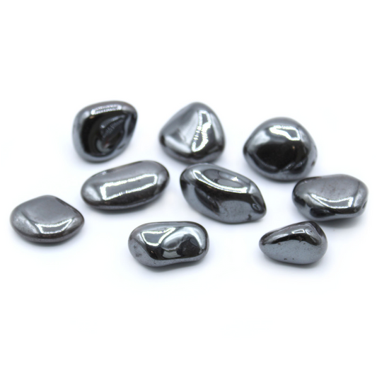 Hematite B Grade Medium - gludinti hematitai, 24 vnt.