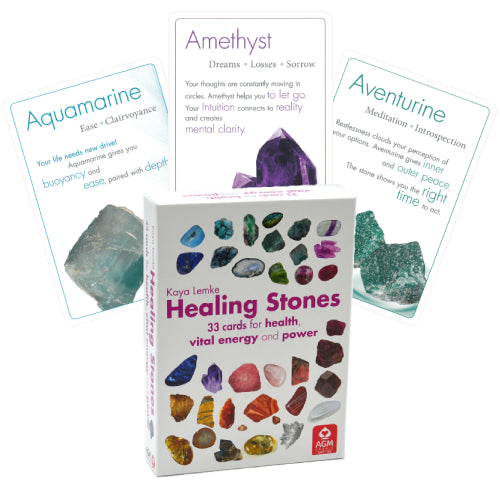 Healing Stones - 33 akmenų simbolikos kortos | AGM