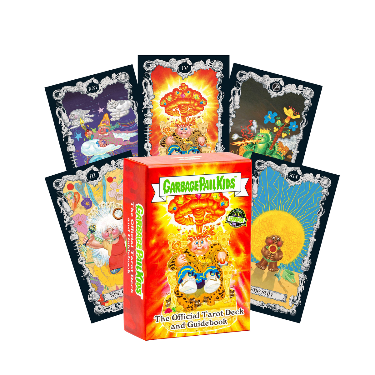 Garbage Pail Kids Tarot - oficialios taro kortos