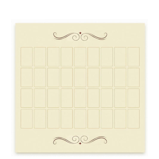 Grand Tableau Lenormand - aksominis kortų kilimėlis | Lo Scarabeo